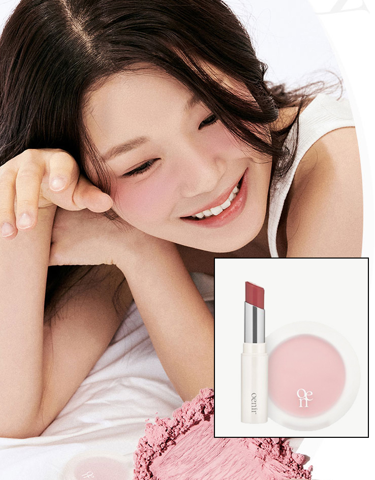 韓國 Oenir Lip + Blusher Duo Set 優惠套裝 - 自選色號