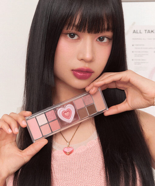 韓國peripera All Take Mood Like Palette #Peritage蝴蝶結系列🎀 綜合妝容盤心心眼影盤 - 2色選擇