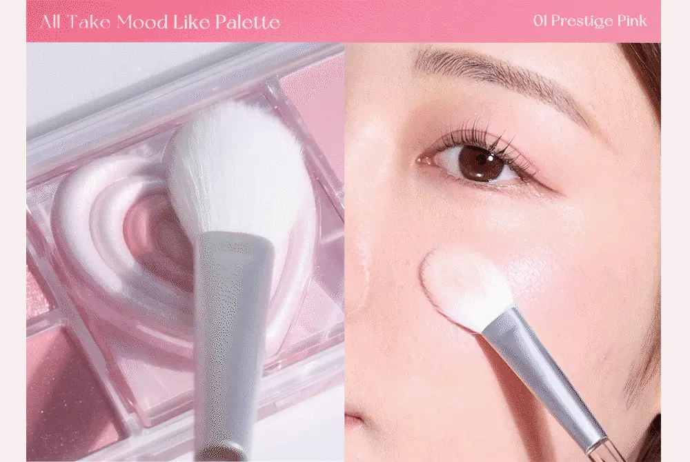 韓國peripera All Take Mood Like Palette #Peritage蝴蝶結系列🎀 綜合妝容盤心心眼影盤 - 2色選擇