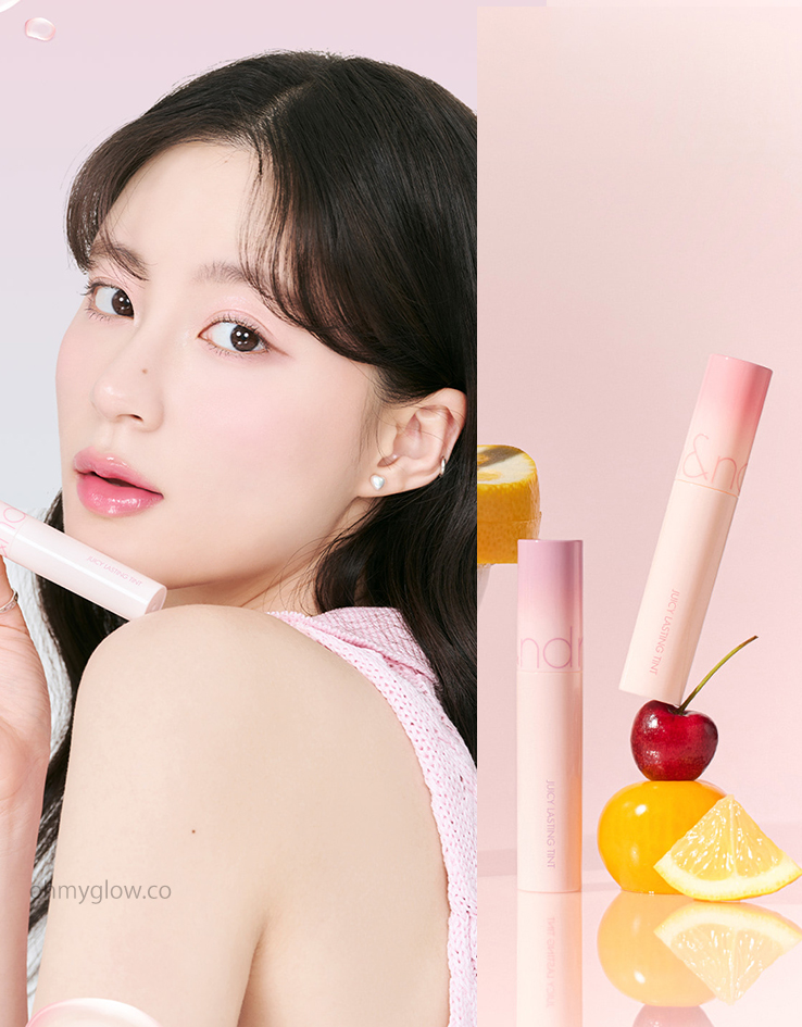 韓國Romand Juicy Lasting Tint 果汁玻璃水光唇釉 #My New Bare 系列 #31-33 - 3色選擇