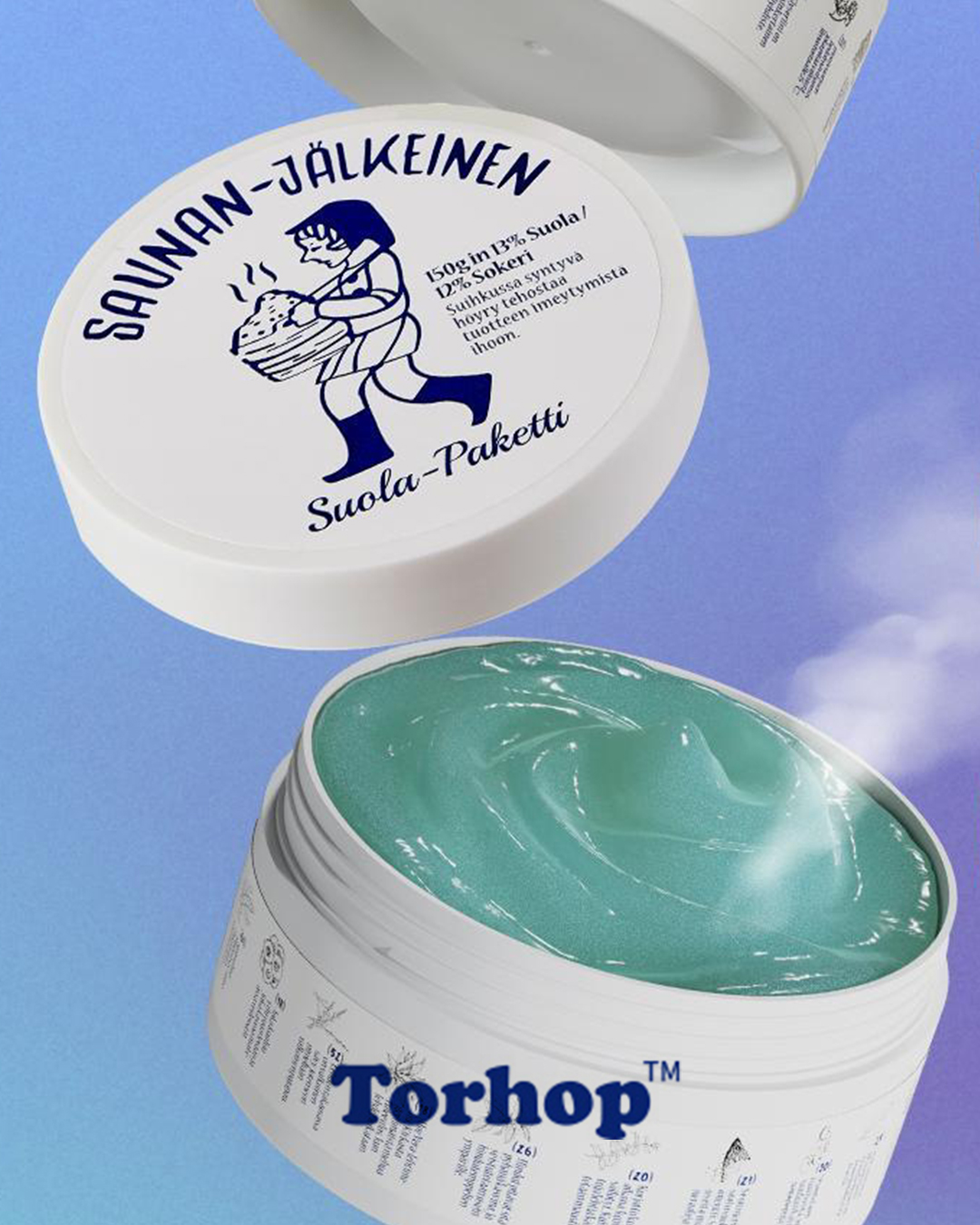 韓國小眾護膚品牌Torhop Saunan Heating Salt Mask 桑拿海鹽面膜 - 90g