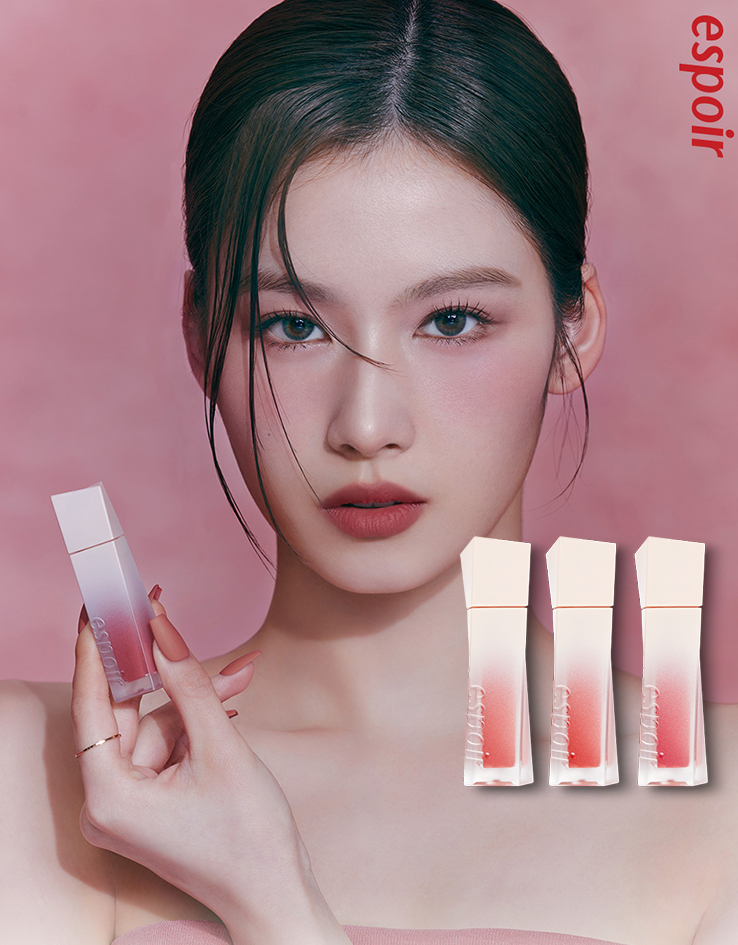韓國 espoir Couture Lip Tint Blur Velvet 方白管絲絨霧面唇釉 - 4色選擇