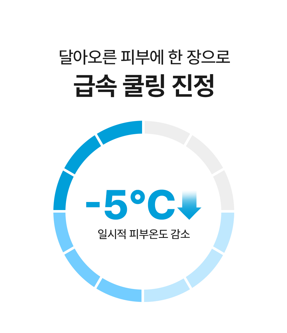 韓國 Cell Fusion C First Cooling Mask 舒緩冰感降溫保濕面膜 5片裝