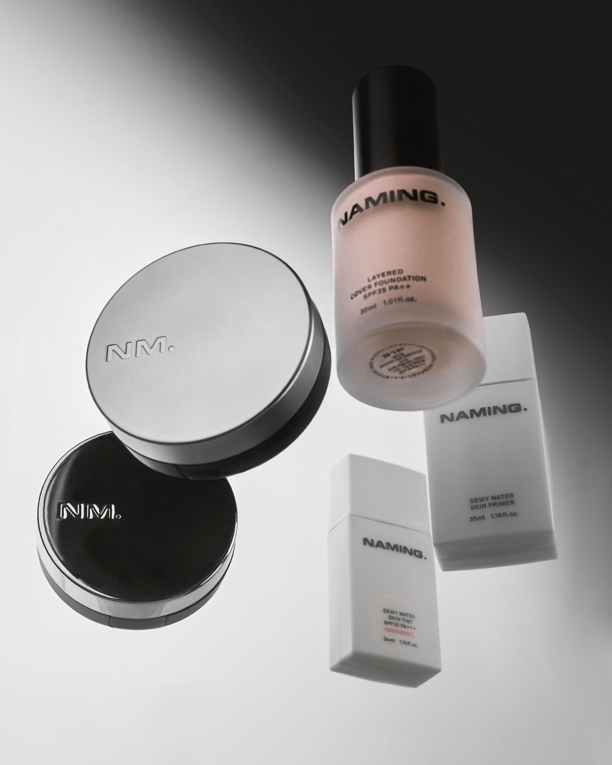 韓國 Naming. Layered Matte Fit Cushion 持久霧面貼服氣墊 - 4色選擇