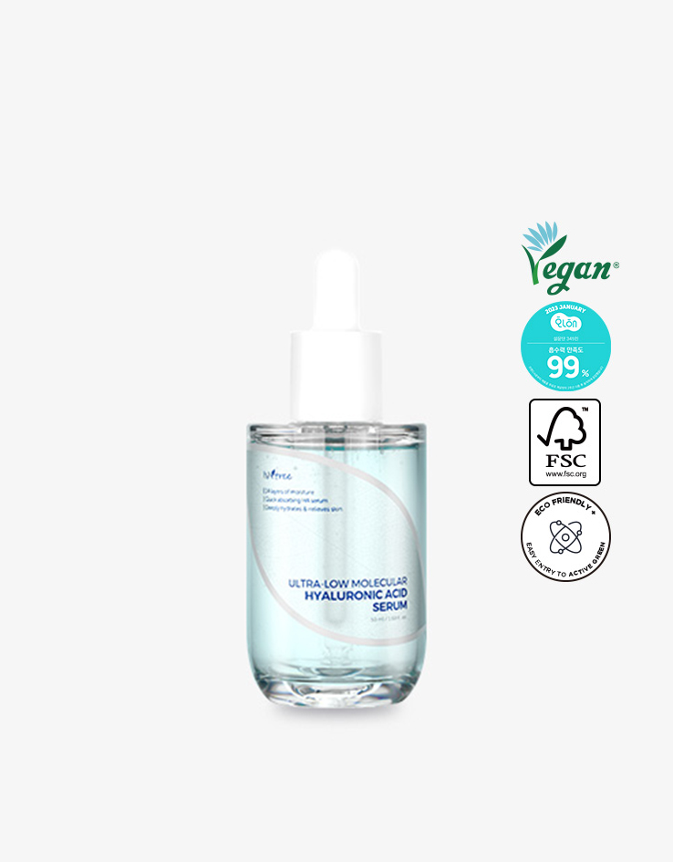 韓國 isntree Ultra-Low Molecular Hyaluronic Acid Serum 極低分子透明質酸保濕精華 50ml