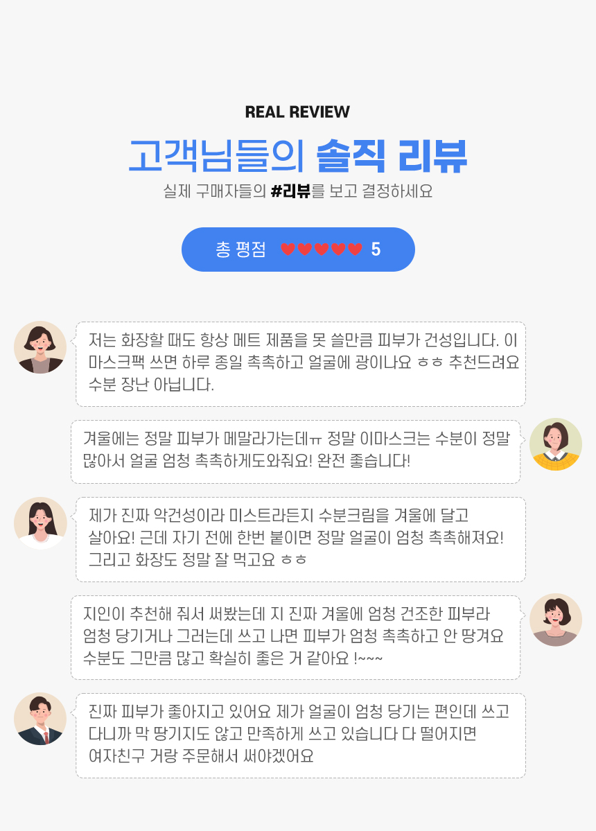 韓國 Natural Base 6-HA Blue Vital Mask Pack 藍色活力復活草保濕面膜 10片裝〔最新包裝〕