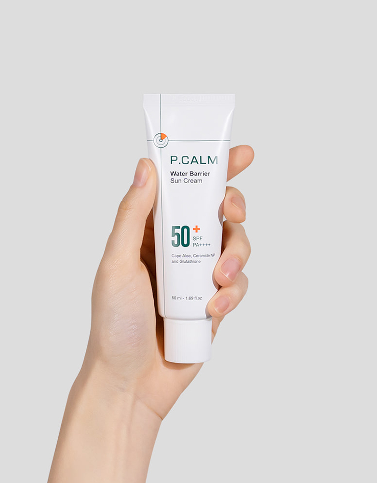 韓國 P.Calm Water Barrier Sun Cream 舒敏保濕防曬霜 SPF 50+ PA++++