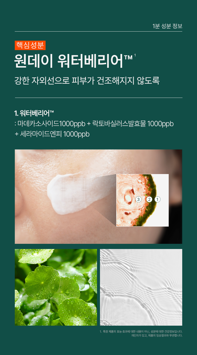 韓國 P.Calm Water Barrier Sun Cream 舒敏保濕防曬霜 SPF 50+ PA++++