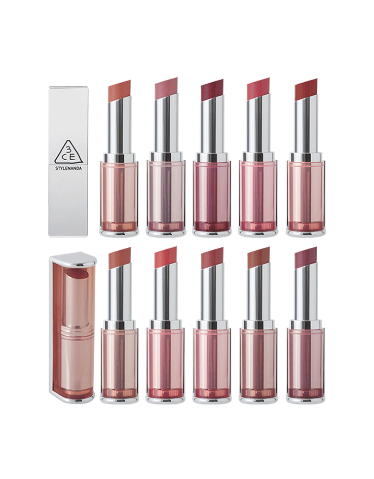 最新色入！韓國 3CE Blur Matte Lipstick 霧面啞光唇膏 - 10色選擇