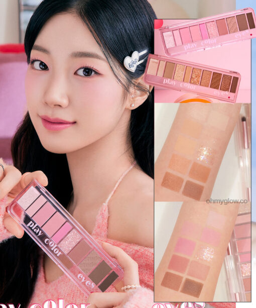 韓國 Etude House #Make Your Playlist 系列 Play Color Eye Palette 10色眼影盤 - 冷暖2色調選擇