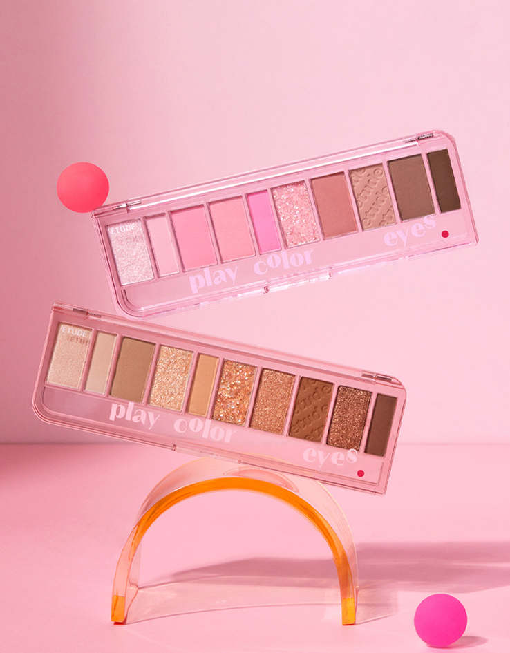 韓國 Etude House #Make Your Playlist 系列 Play Color Eye Palette 10色眼影盤 - 冷暖2色調選擇