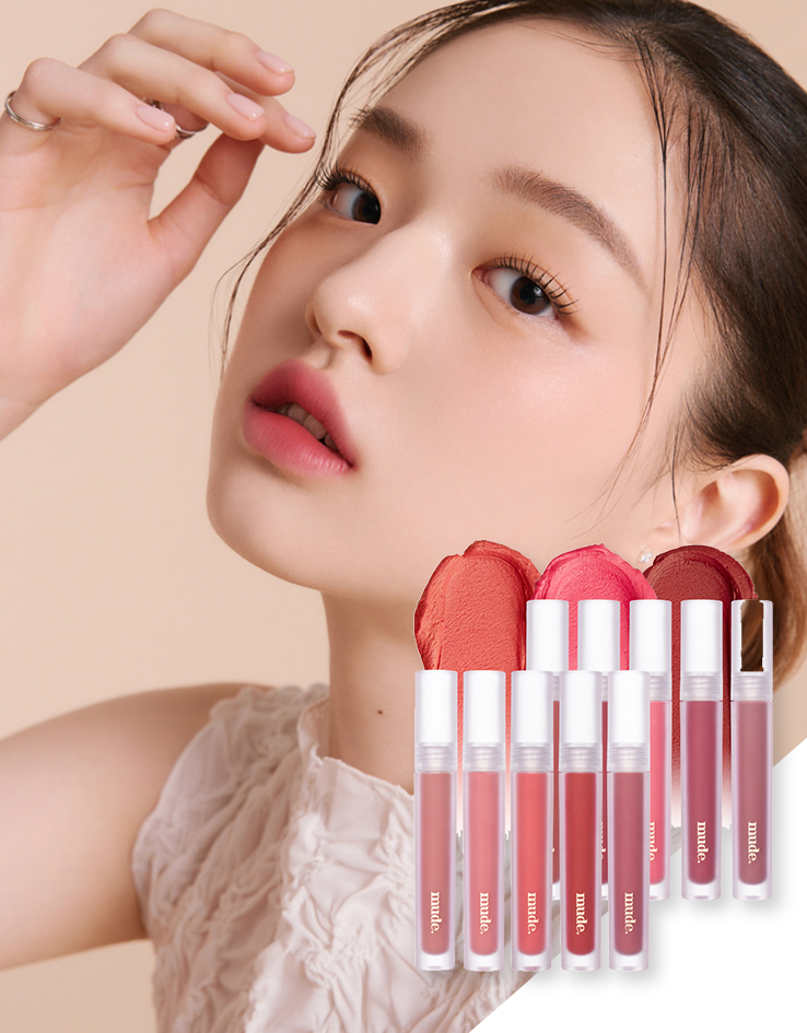 韓國 Mude Soft Blur Tint 軟霧唇釉 - 10色選擇