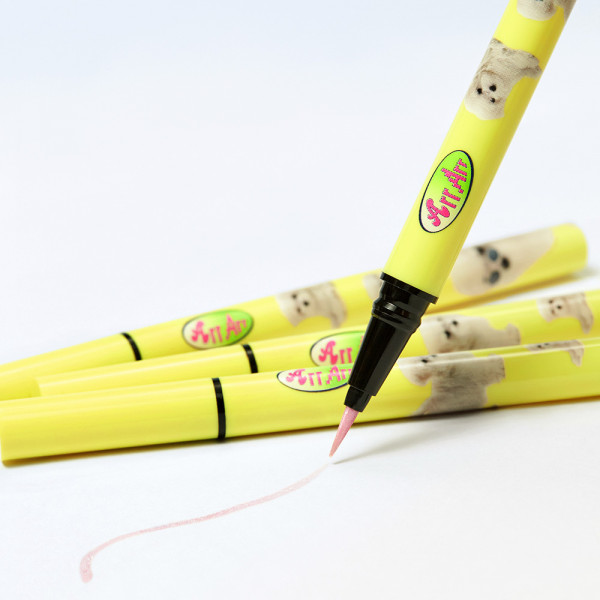 韓國 Peripera X MALTESE Archive 🐶 狗狗限量聯名系列 🐶 Ink Thin Thin Brush Liner 閃亮眼線液筆 - 2色選擇