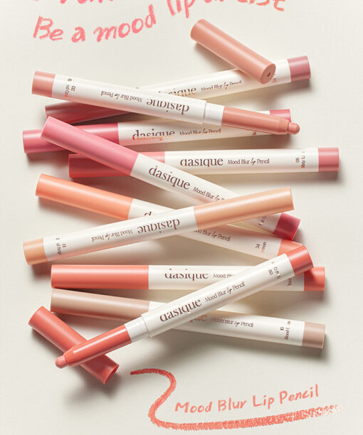 韓國 dasique Mood Blur Lip Pencil 柔霧唇線唇膏筆 - 10色選擇