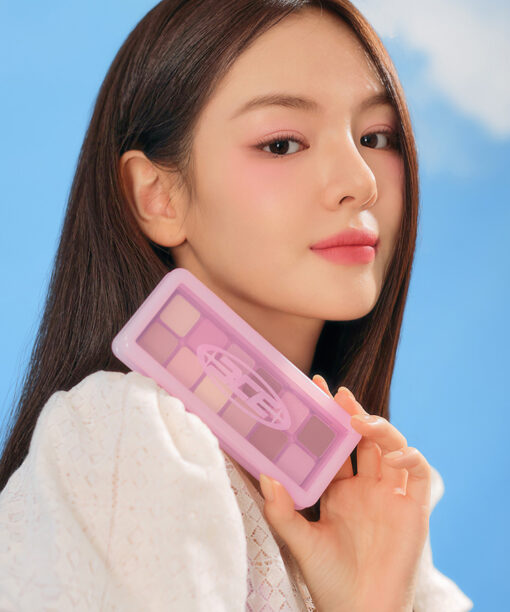 韓國 3CE #PURE PAIRING系列 New Take Eyeshadow Palette 12色眼影盤 薰衣草香調 #Purely