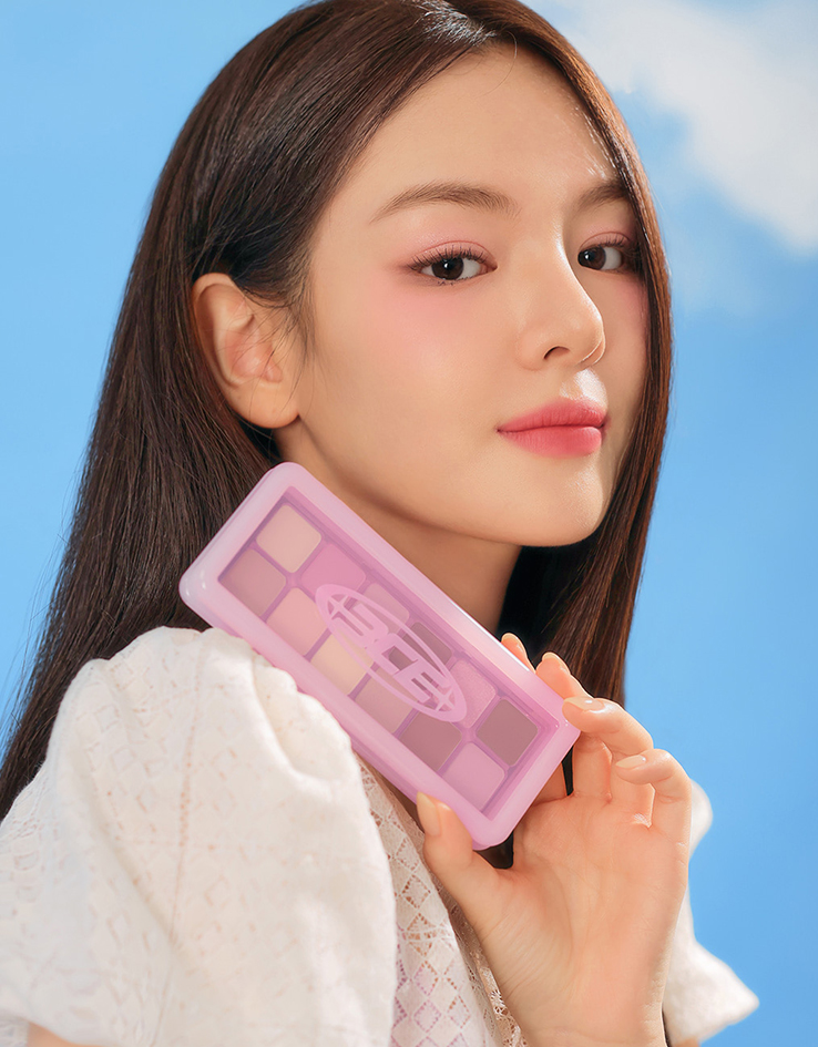 韓國 3CE #PURE PAIRING系列 New Take Eyeshadow Palette 12色眼影盤 薰衣草香調 #Purely