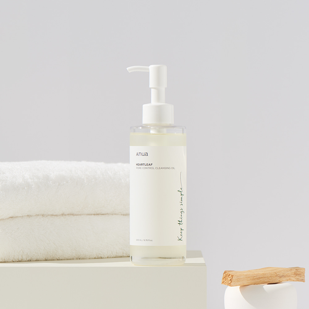 韓國 ANUA Heartleaf Pore Control Cleansing Oil 魚腥草溶解黑頭粉刺清毛孔卸妝油 - 200ml 韓國 ANUA Heartleaf Pore Control Cleansing Oil 魚腥草溶解黑頭粉刺清毛孔卸妝油 - 200ml