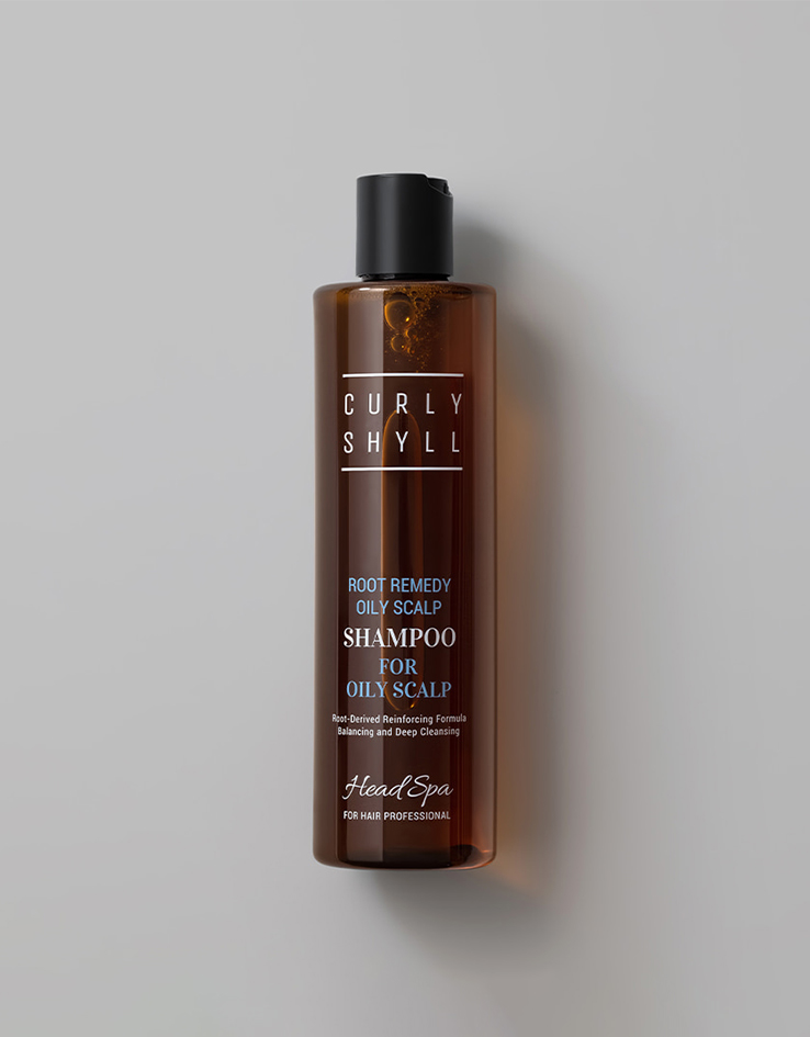 韓國 CURLYSHYLL Root Remedy Oily Scalp Shampoo 髮根頭皮護理洗髮露(油性) - 330ml