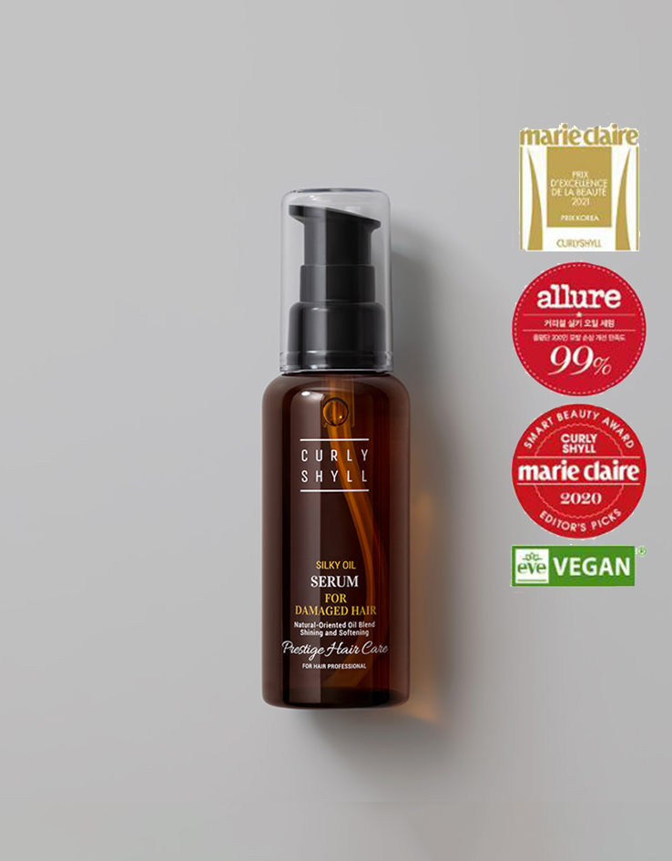 韓國 CURLYSHYLL Silky Oil Serum 柔順絲滑修護髮尾油 - 大容量 100ml