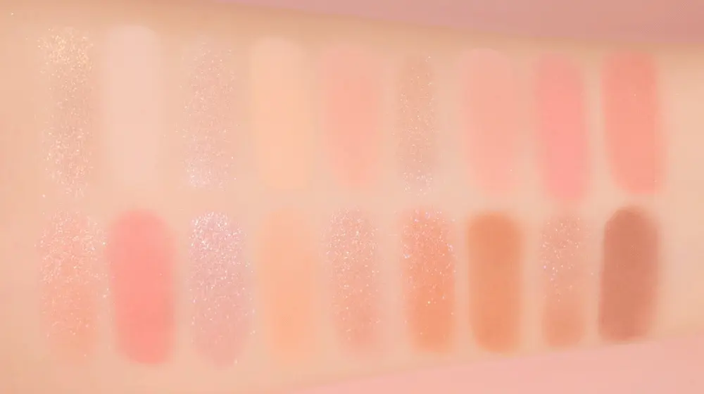 🏖️Summer Coral 系列🪸 韓國 dasique Shadow Palette 18色暖調珊瑚橘粉眼影盤 - #23 Summer Coral