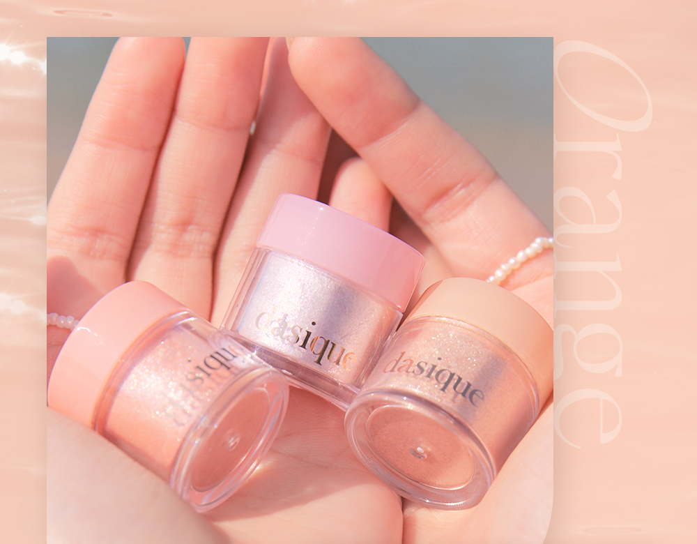 韓國 dasique #Summer Coral 夏日珊瑚系列 Starlit Glitter Powder 閃鑽多用途眼影粉 - 3色選擇