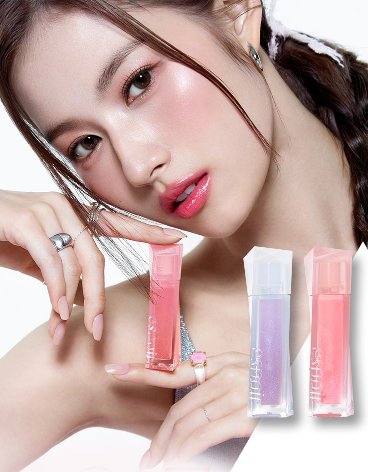 #RosyBB🎀粉玫瑰系列~韓國 Espoir Couture Lip Gloss 透明玻璃唇蜜 - 2色選擇