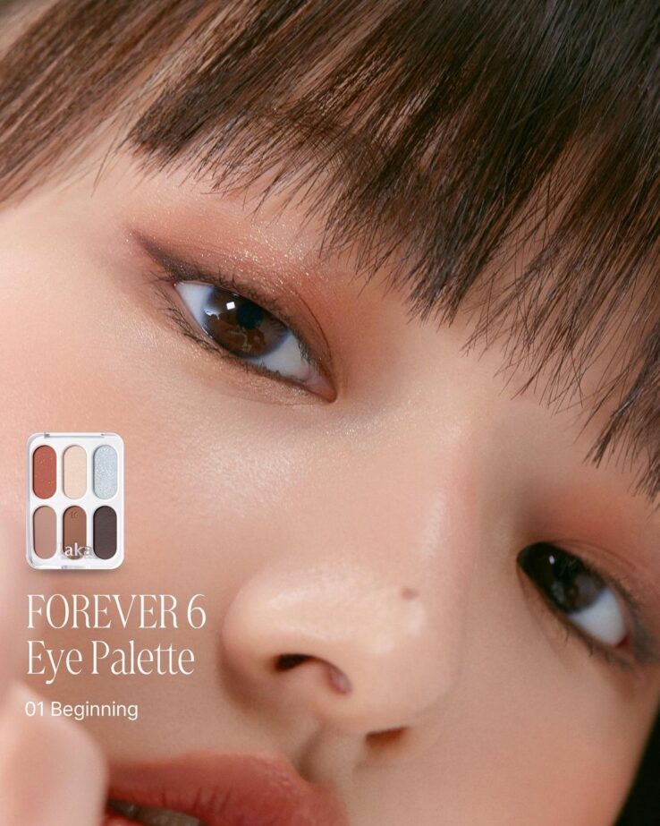 韓國小眾 Laka Forever 6 Eye Palette 6色眼影盤 - 01 Beginning