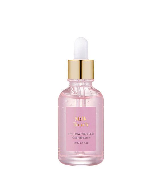 韓國 Milk Touch Five Flower Dark Spot Clearing Serum 💗花漾光滑美白淡斑精華💗 - 40ml