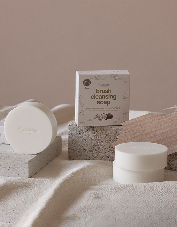 韓國 Piccasso Brush Cleansing Soap 深清掃具專用皂