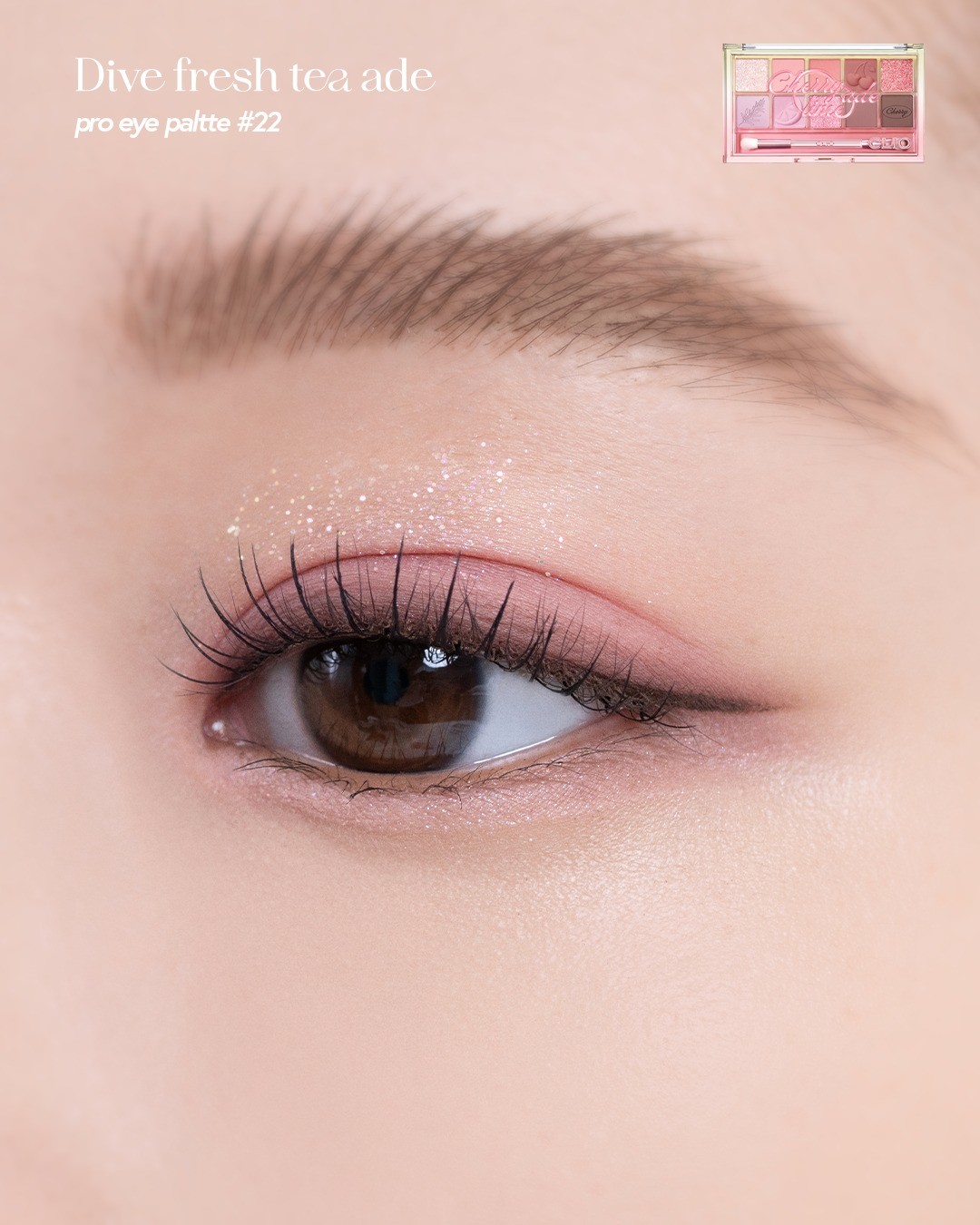 韓國 CLIO Pro Eye Palette 🍹Dive Fresh Tea Ade Edition🍹 #22 Cherry Limeade 十色眼影盤 - 22 櫻桃梳打