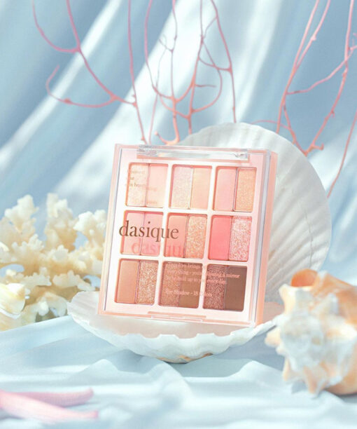 🏖️Summer Coral 系列🪸 韓國 dasique Shadow Palette 18色暖調珊瑚橘粉眼影盤 - #23 Summer Coral