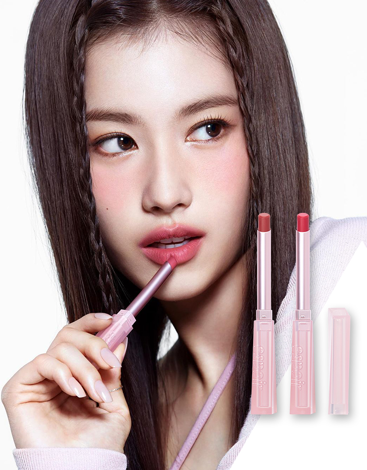 RosyBB 🎀粉玫瑰系列！韓國 Espoir 皇牌 The Sleek Lipstick Cream Matte 絲滑奶油霧面唇膏