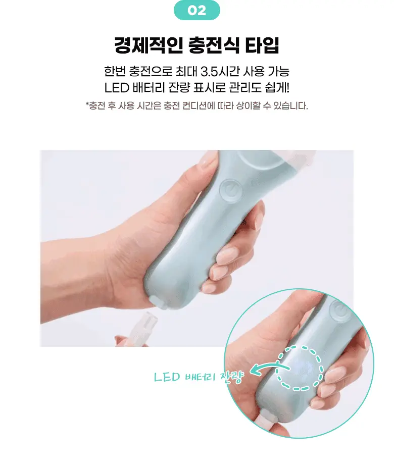 韓國 FilliMilli Electric Foot Callus Remover 電動去腳皮銼皮機