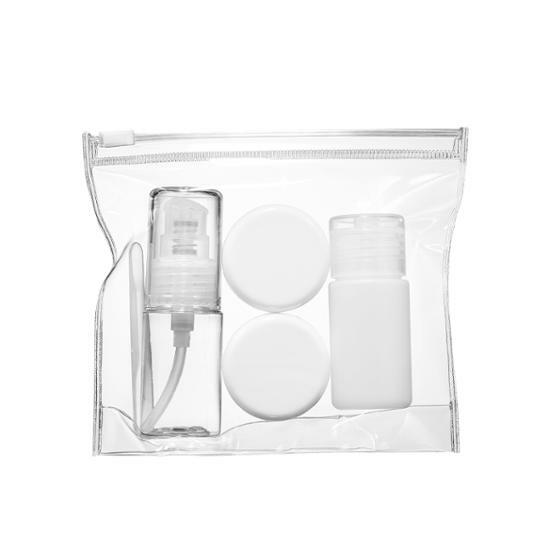 韓國 FilliMilli Portable Travel Bottle Set 旅行便儶容器 - 4件裝連收納包