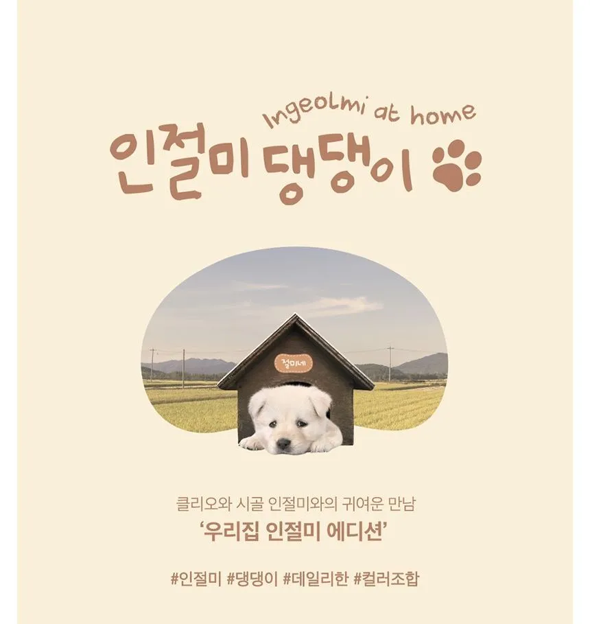 韓國 CLIO Pro Eye Palette 🐶IngeoLmi at home 限量 Edition🐶 #21 IngeoLmi Daengdaenge 十色眼影盤 - 21 🐶 狗狗盤