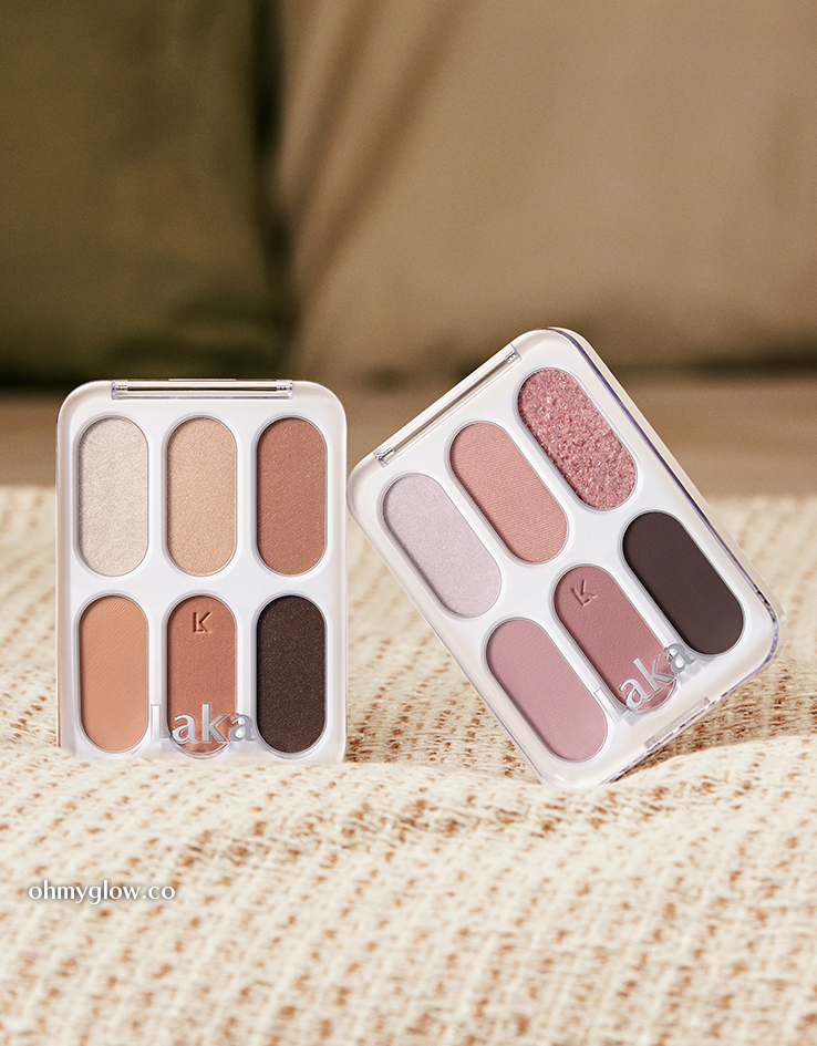 韓國小眾 Laka Forever 6 Eye Palette 實用零廢色6色眼影盤(#01-04) - 4色調選擇 韓國小眾 Laka Forever 6 Eye Palette 實用零廢色6色眼影盤(#01-04) - 4色調選擇