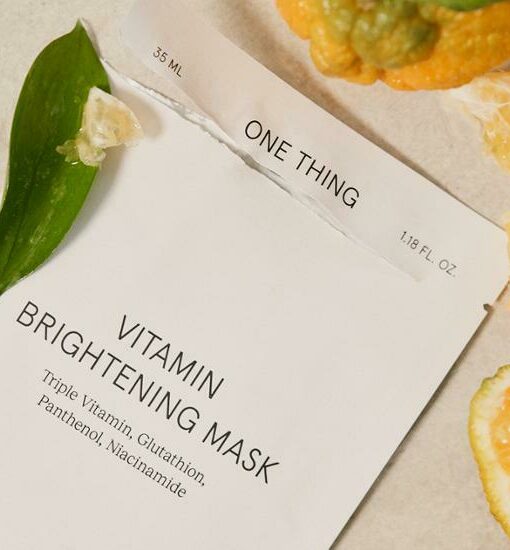 One Thing Vitamin Brightening Mask 維他命亮白面膜 5片裝