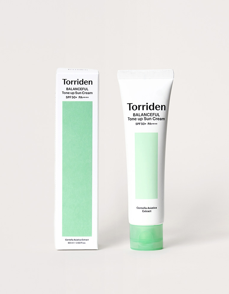 韓國 Torriden 💚 Balanceful Tone up Sun Cream 積雪草保濕鎮靜提亮防曬霜60ml