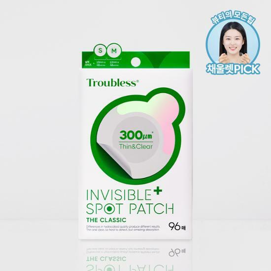 韓國 Troubless Invisible Spot Patch #Classic 極透薄隱形痘痘貼 - 96片裝