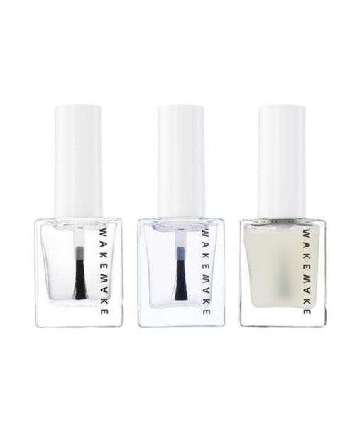 韓國 WakeMake Nail Gun Top & Base Coat 美甲面油 & 底油指甲油 - 3款選擇