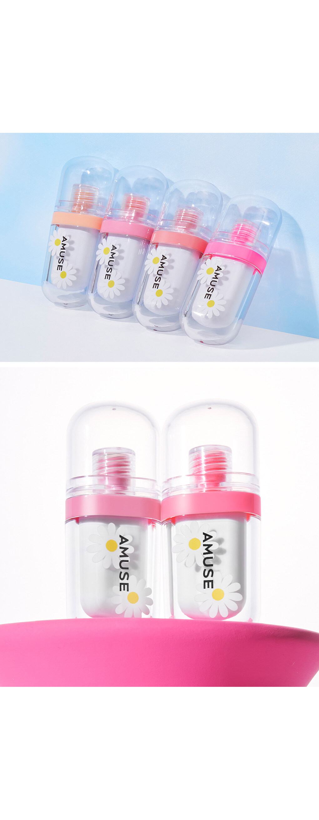韓國AMUSE X 張員瑛 #Daisy 限量 Edition 🌼 Jel-Fit Tint 12小時持久果凍唇釉 - 4色選擇