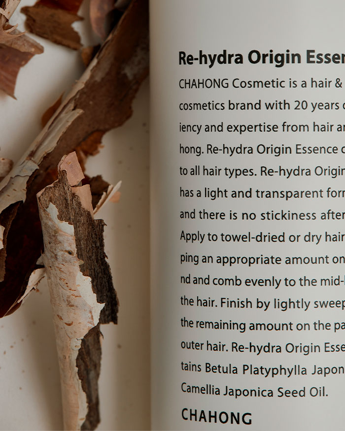 推介乾旱受損髮絲～韓國 ChaHong Re-hydra Origin Essence 回復原生滋潤鎖水修護髮精華 -120ml
