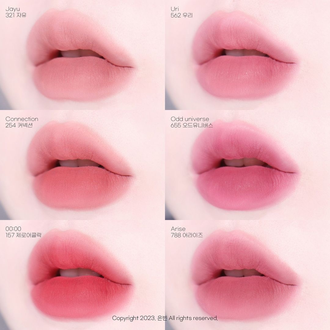 韓國小眾 OddType Unseen Blur Tint 軟霧泥絲絨唇釉 - 10色選擇
