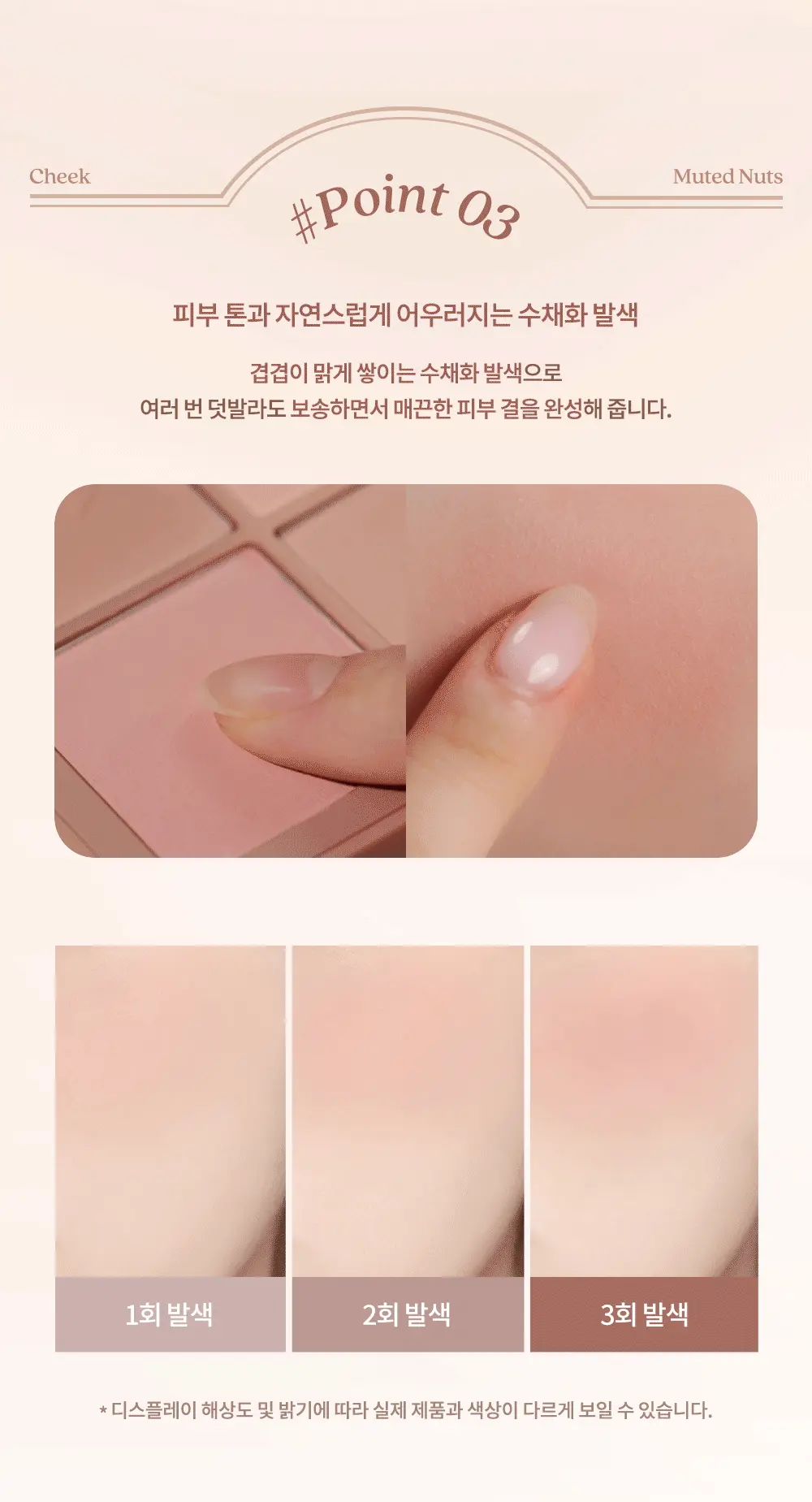 🌰 Muted Nuts 系列 🌰 韓國 Dasique Blending Mood Cheek 4色胭脂盤 - #10 Muted Nuts