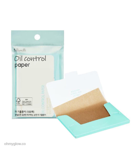 韓國 FilliMilli Oil Control Paper 吸油控油紙 100片用