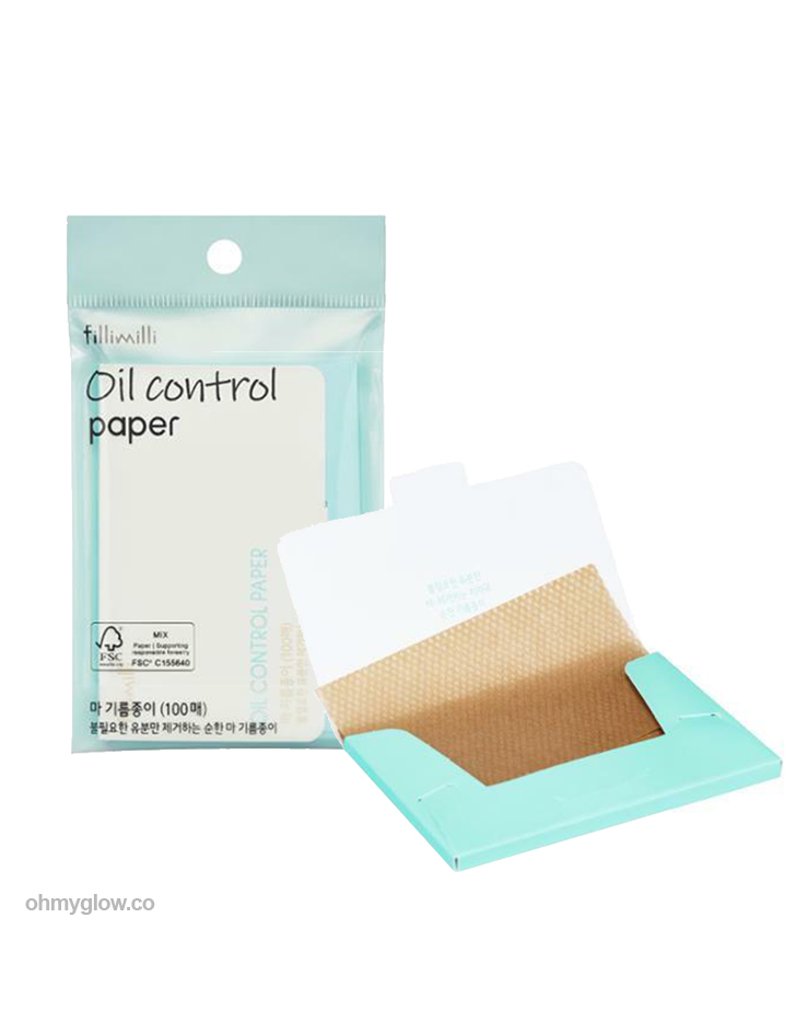 韓國 FilliMilli Oil Control Paper 吸油控油紙 100片用