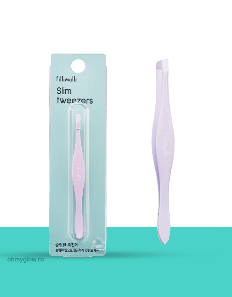 韓國 FilliMilli Slim Tweezers 睫毛眉毛不銹鋼攝子