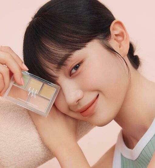 新品！韓國 Luna Conceal Blender Palette 5色校正調色遮瑕盤 - Clear Cover