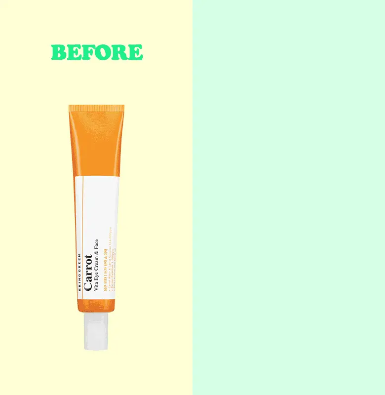 超值 1+1套裝! \ New! 23年更新版 / 韓國 Bring Green Carrot Vita Eye Cream & Face Set 紅胡蘿蔔維生素眼角皺紋眼&面霜優惠套裝