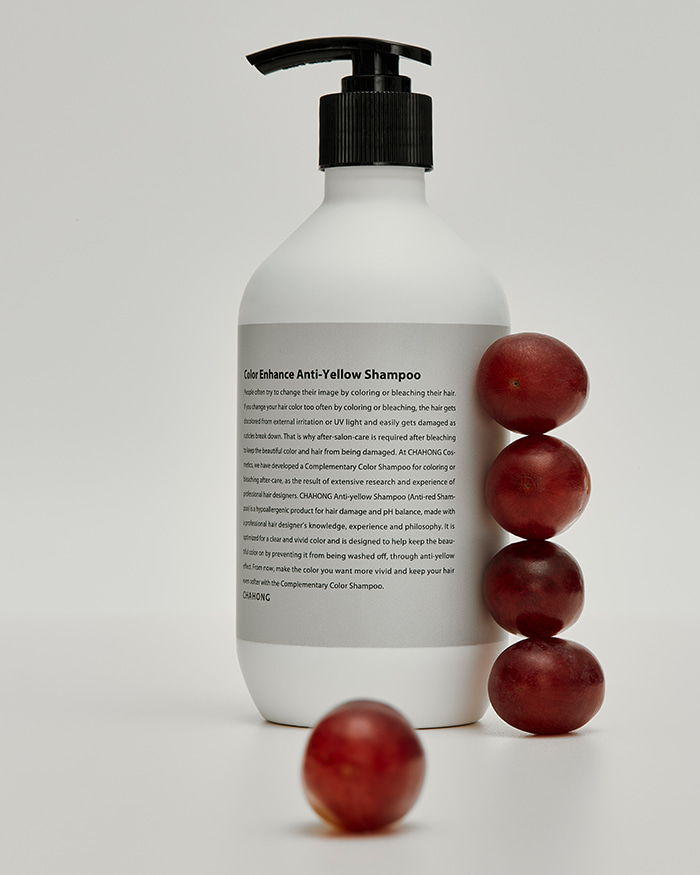 韓國 ChaHong Color Enhance Anti-Yellow Shampoo 染髮護色去黃洗髮水 - 250ml